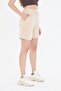 Women's Cotton Shorts Beige 7001-B - 6