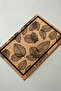 Coco Fullar 40x60 Cm Natural Koko Bristle Mat, India Natural Door Mat