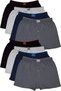 Tutku 8-Piece Opportunity Product! Men's Combed Cotton Towel Waist Boxer Mixed Color - 2