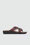 Home-Street Burgundy Smoked Women's Slippers - 2