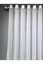Crop Simple Modern Rustic Eyelet Tulle Curtain - 2