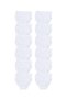 Girl's White Colored 12 Pack Lycra Panties