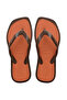 Top Square Fusion Dark Brown Women's Flip Flops
