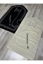 Heart Rhythm Paired Couple Prayer Rug with Rosary Bride and Groom Bundle Gift Dowry Holder - 2