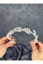 Elanor Zircon Elegant Hair and Turban Accessory Bridal Crown - 5
