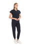 Navy Eclipse - Kadın laciver Jogger Scrub -Takım - 3