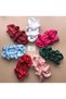 Women's Burgundy Color Heatless Hair Styling Hair Sauce Hairpin Set - 5