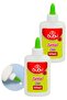 White Glue 60 ml 2 Pieces Bubu White Furniture Glue 75 Gr Wood Glue Water Based Multi-Purpose White t