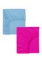 2 Pieces 70 X 140 X 20 cm Elastic Combed Cotton Fabric Baby Bedsheet