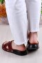 Elis 1005 Comfortable Cross Banded Orthopedic Women's Slippers - 4