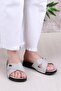 Elis 1005 Comfortable Cross Banded Orthopedic Women's Slippers - 2