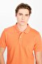 Regular Fit Polo Neck Orange Men's T-Shirt L 211810700 - 2