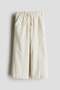 Linen-blend trousers