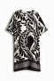 Viscose tunic dress
