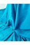 Synthetic Skirt Jacket Lining in Turquoise Color (Width 150 cm X Length 200 cm) - 2