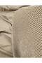 Brown Ecru Thin Striped Interlock Knitted (Width 120 cm X Length 200 cm) - 4