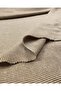 Brown Ecru Thin Striped Interlock Knitted (Width 120 cm X Length 200 cm)