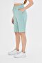 Women's Green Cotton Capri 7003-Y - 4