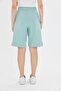 Women's Green Cotton Capri 7003-Y - 8