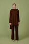 Bitter Brown Linen Trouser Suit - 7