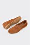 Tan Leather Women's Casual Shoes - 3