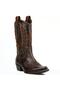 Brown Men's Cowboy Boots (Red) - 2