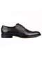 Men's Oxford Large Size Shoes Black Leather