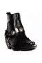 Black Men's Cowboy Boots (Western) - 2