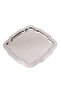 1 Lux Daisy Model Stainless Steel Silver Serving, Tea, Coffee, Refreshment and Presentation Tray - 4