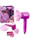 Mini Hair Salon Set – Toy Hair Drying and Styling Set with Real Blowout Feature - 8