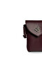 Women's Leather Claret Red Waterproof Phone Wallet Strap Cross Shoulder Bag - 4