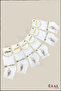 6 Pairs of Women's Bamboo Booties Ruffled Seamless Socks - 5