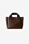 Brown Deri Tote Bag