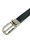 Genuine Leather Reversible Belt for Men, Black & Brown or Tan Formal Belt Men's Leather Belt - 3