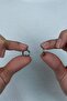 Compression Men's Steel Earrings Thick 6mm No Hole to Ears mse2 - 6