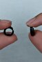 Compression Men's Steel Earrings Thick 6mm No Hole to Ears mse2 - 4