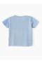 Boys' Blue Dinosaur Graphic Cotton T-Shirt - 2