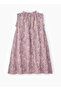 Girls' Double Layer Floral Dress - 2
