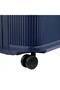 Stone 82cm Hardcase 4 Double Wheel Check-in Lugggae Trolley Navy - 8