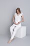 Lace Detailed V-Neck Sleeveless Maternity and Maternity Pajama Set - 4