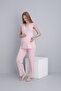 Lace Detailed V-Neck Sleeveless Maternity and Maternity Pajama Set - 4
