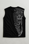 Oversize Sports Athlete Men's Embossed Printed Premium