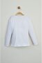 23 April Girl's Long Sleeve Plain White Badi (Age 6-13) - 3