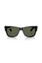 Rb 0840S 90131 51 Mega Wayfarer Unisex Black Bone Sunglasses - 3