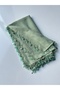 Handcrafted Handcrafted Edge Beaded Writing Cheesecloth Yemeni Dowry Gift - 3