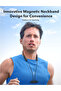 Bluetooth Neckband Earphones, 40Hrs Playtime, Sweat & Waterproof, Magnetic Switch, BH1008 - 4