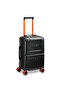 JH002B 55 cm Hardcase 4 Double Wheel Expandable Cabin Luggage Trolley Black - 2