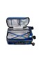 Cruise 58cm Hardcase 4 Double Wheel Cabin Luggage Trolley Blue - 4