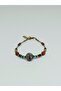 Ethnic Design Rudraksha Seeded Brass Bracelet No:3
