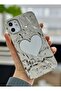 حافظة من السيليكون مضادة للصدمات متوافقة مع هاتف Apple Iphone 11 ثلاثية الأبعاد مع نمط منقوش على شكل مرآة بلاتينية - 2